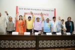 Claudia Ciesla, Manoj Tiwari, Ravi Kishan,Ali Khan during the Press confrence of Luv Kush biggest Ram Leela at Constitutional Club, Rafi Marg in New Delhi on 31st July 2016